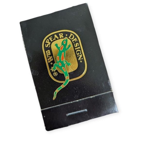 Wm Spear Brooch Pin ~ Iridescent Crab ~ 1986 Signed Gold Tone Enamel 907 - Picture 4 of 6